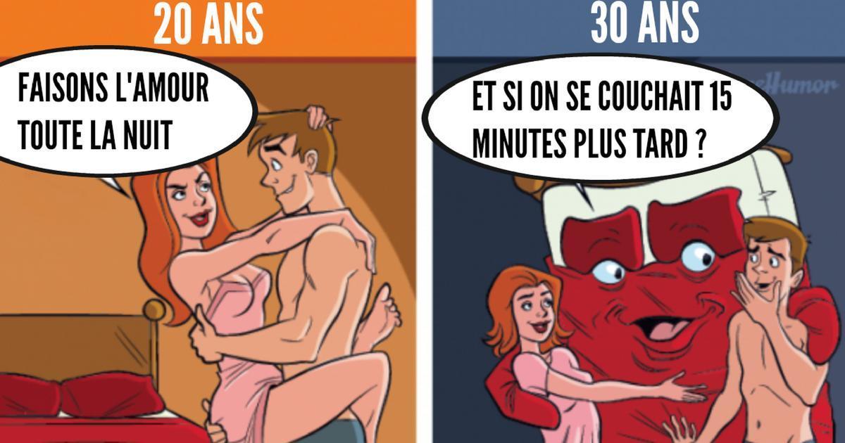 6 illustrations qui démontrent les différences entre avoir 20 ans et 30 ans. La cinquième est tellement vraie!