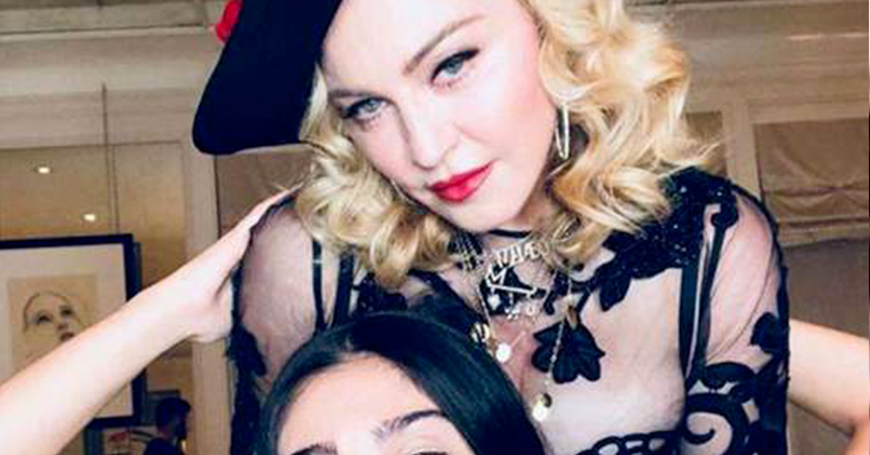 Madonna publie une photo d’elle et de sa fille, mais un détail choque les internautes