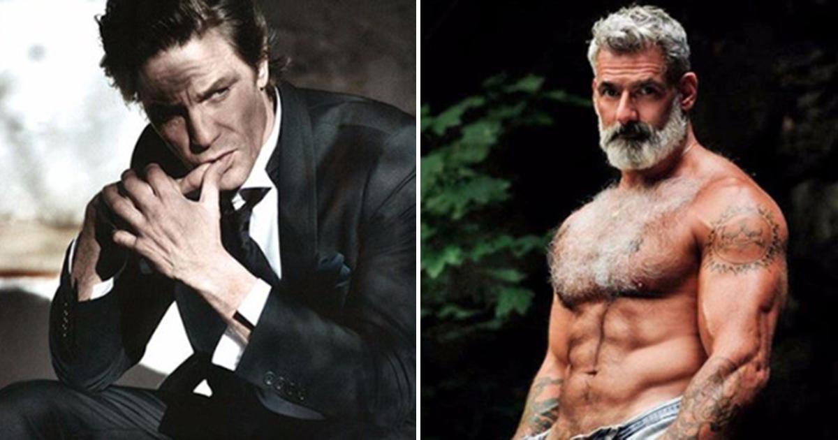 Ces 19 photos d’hommes de plus de 45 ans vont vous prouver que la beauté n’a pas d’âge