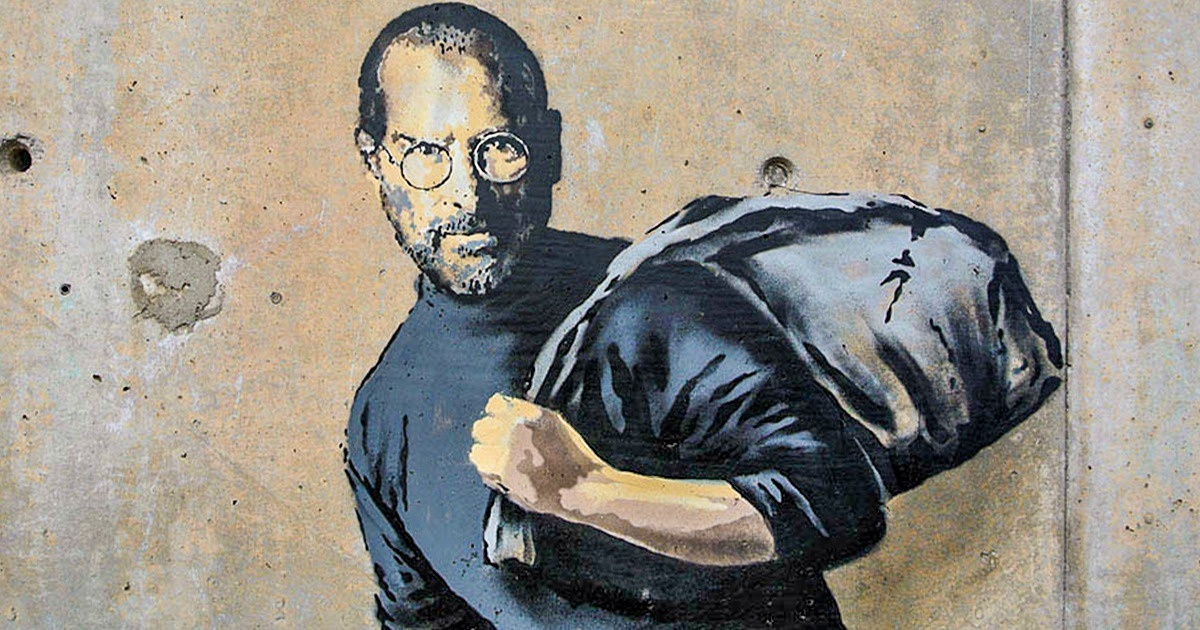 12 Œuvres du graffeur britannique Banksy qui sont considérées des classiques de ce genre