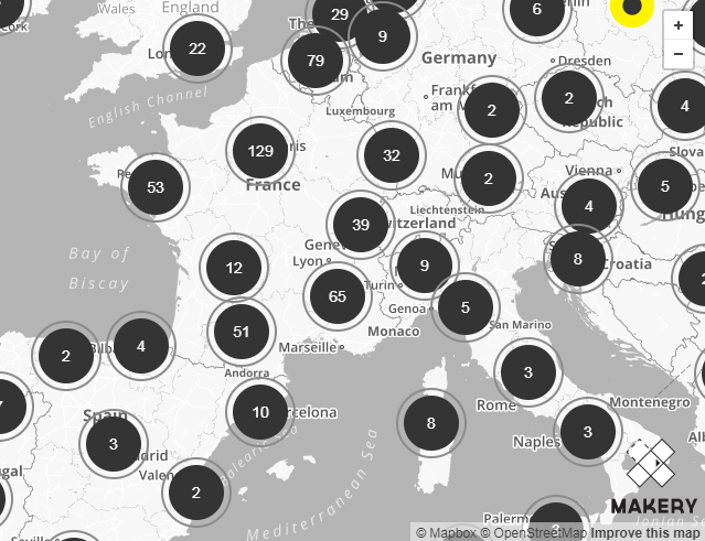 Voici la carte des Fablabs en France et en Europe, à vos robots ! – SciencePost