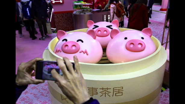 Le cochon à l’honneur pour le Nouvel An chinois