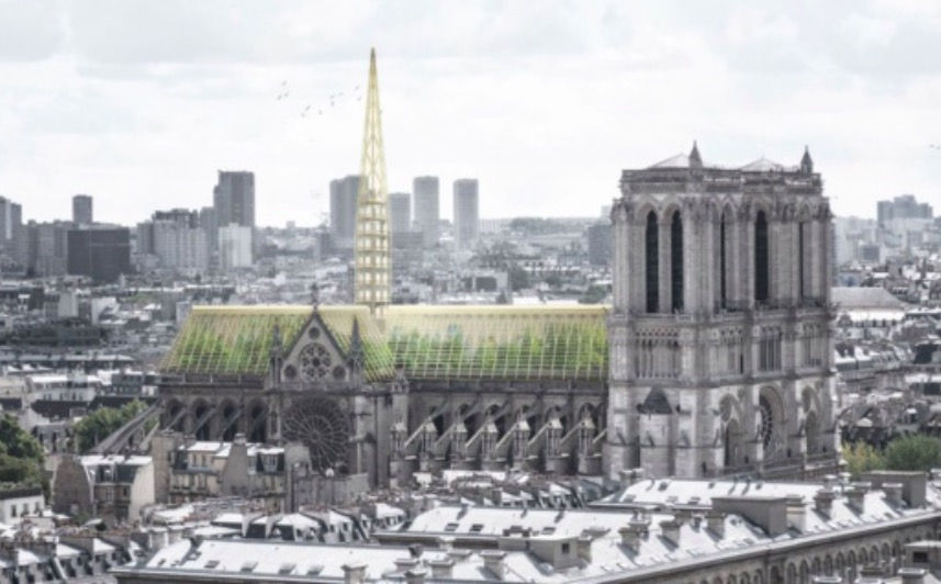 Voici les projets de reconstruction de Notre-Dame de Paris les plus fous !