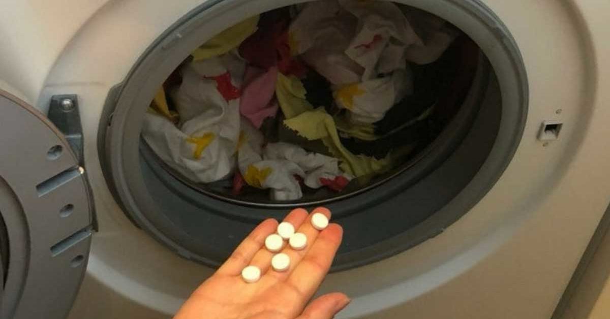 Il faudrait commencer à mettre de l’aspirine dans votre machine à laver