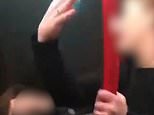 Video: Savage attack on young girl on bus as others watch and laugh | Daily Mail Online