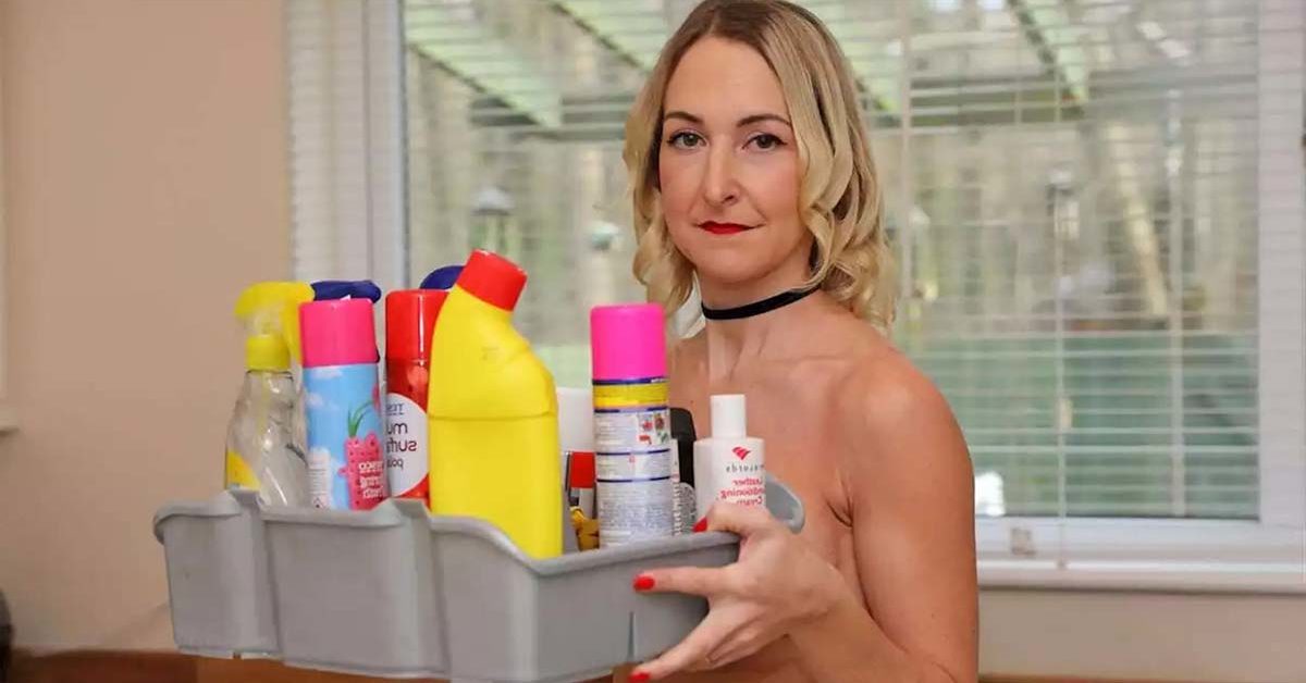 Cette maman gagne 115 Euros de l’heure pour faire le ménage toute nue