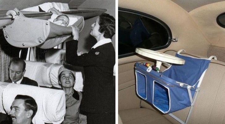 Berceaux et sièges bébé du passé : 13 photos d’époque montrent quelques-unes des solutions les plus curieuses