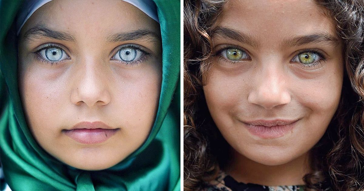 Cet artiste turc photographie de magnifiques regards dâenfants dont les yeux brillent comme des pierres prÃ©cieuses