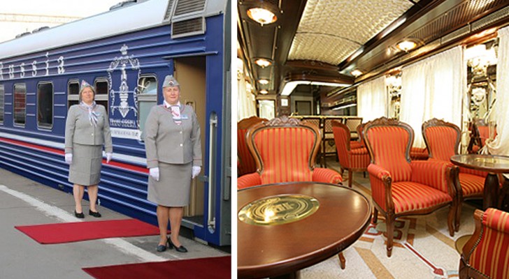 Ce train est un hôtel super-luxueux sur rails : une suite peut coûter plus de 12 000 euros