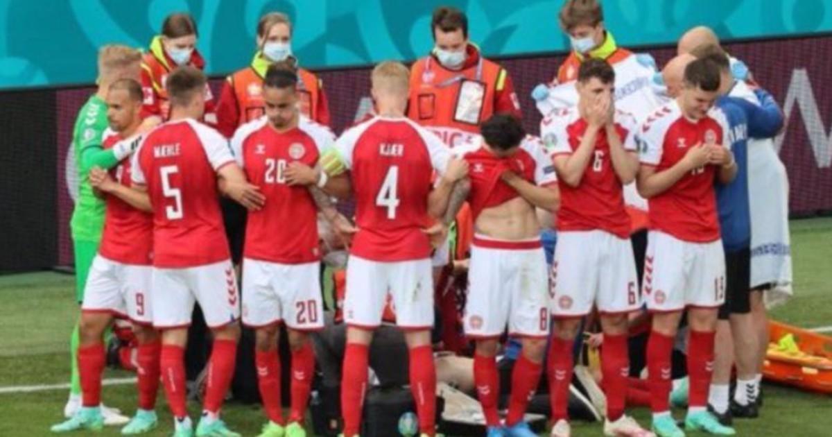 Le danois Christian Eriksen​​ victime d’un malaise cardiaque en plein match de l’Euro 2021
