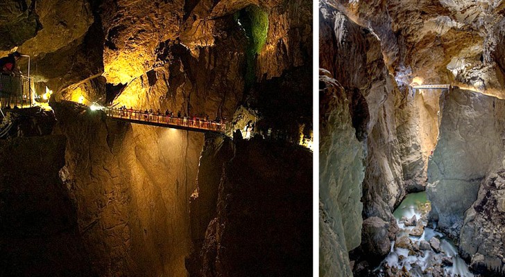 Ces grottes en Slovénie abritent un ‘Grand Canyon souterrain’ qui semble tout droit sorti d’un film fantasy