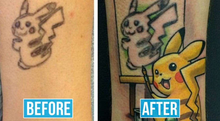 15 fois où des tatoueurs ont transformé un tatouage raté en un chef-d’œuvre