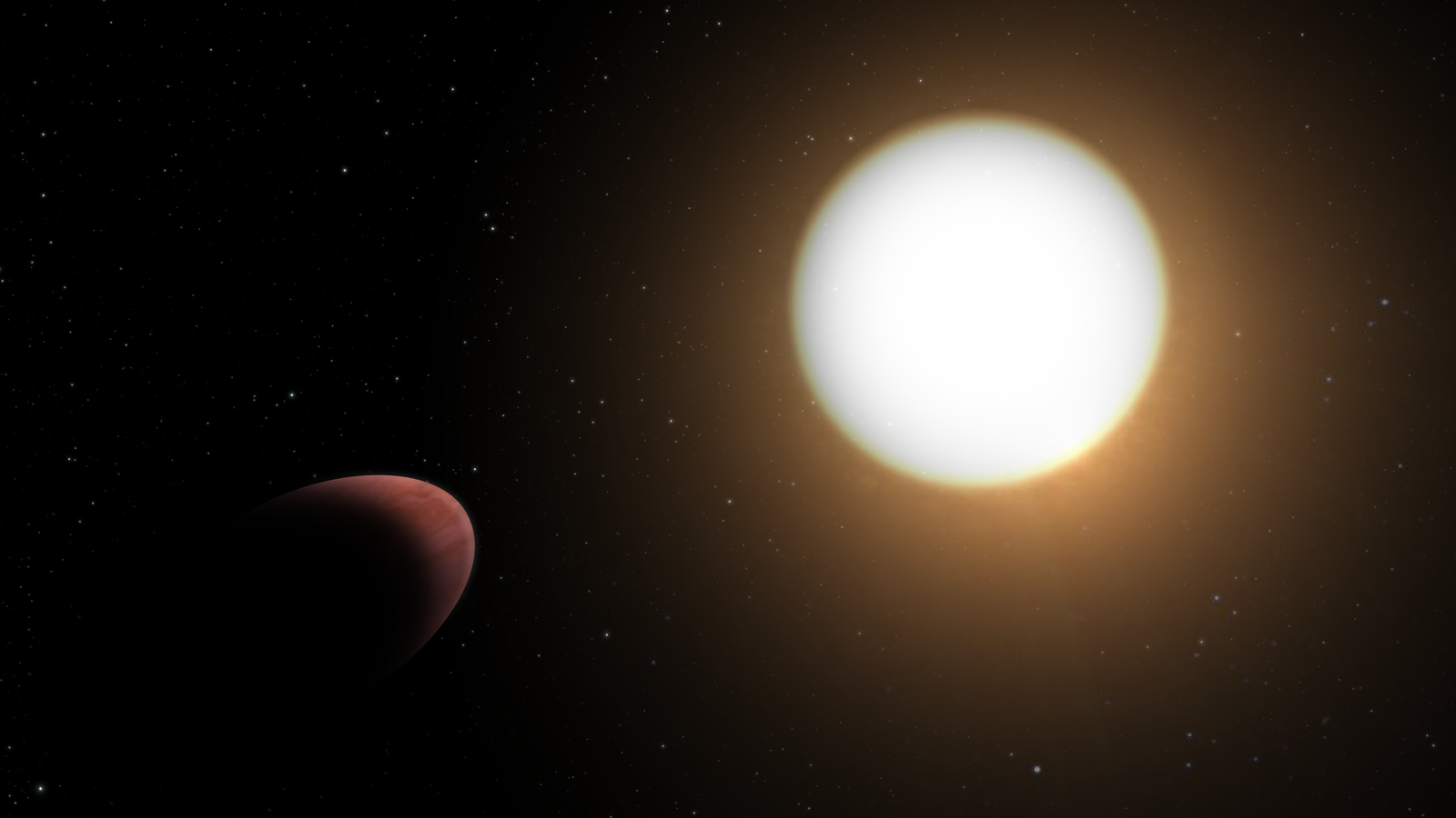 Des astronomes repèrent une exoplanète en forme de ballon de rugby