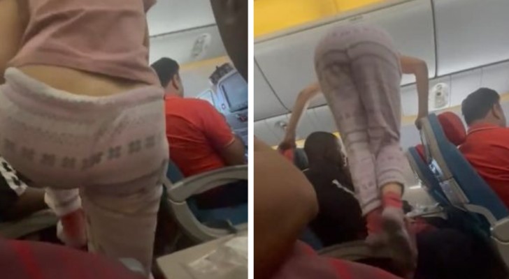 Une passagère d’un avion enjambe des gens pour atteindre son siège : les voyageurs sont scandalisés (+VIDEO)