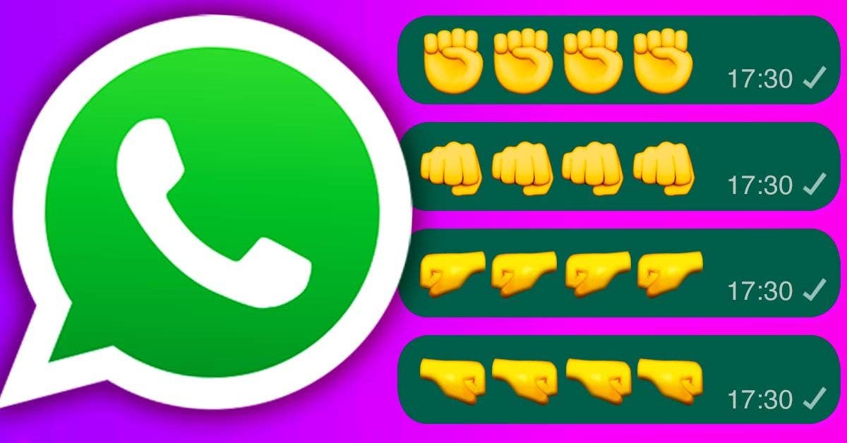 WhatsApp : que signifient les 4 émojis en forme de poing et quand devez-vous les utiliser ?