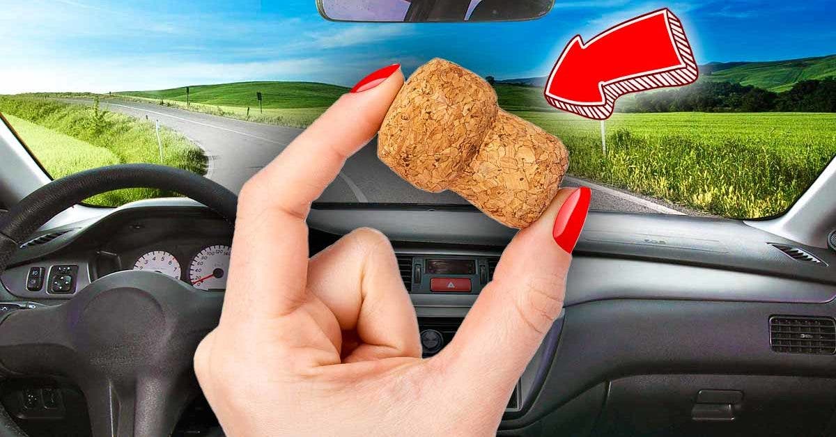 Pourquoi est-il important de toujours avoir un bouchon de liège dans la voiture ?